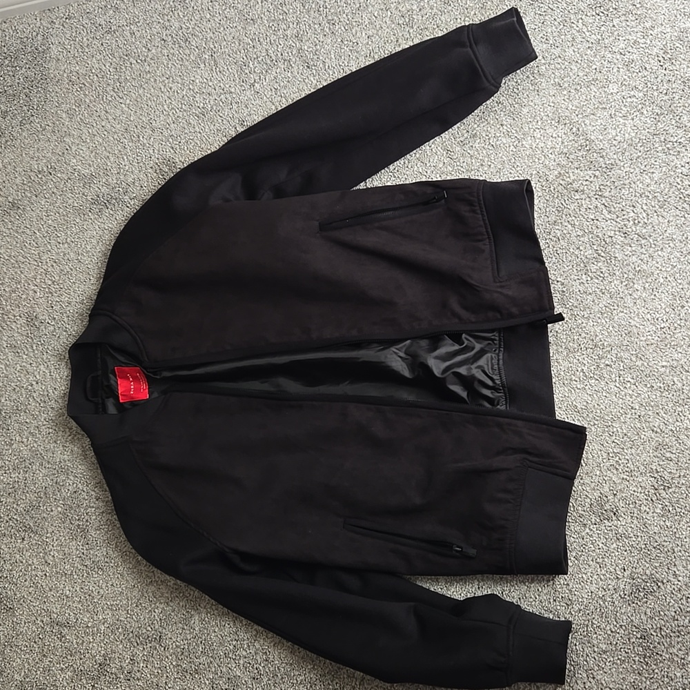 Men's Black Bomber Jacket